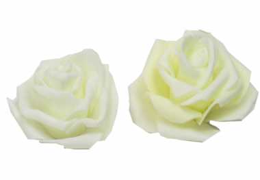 Deko Rosenblüte Weiß